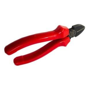 BOSS SİYAH OKSİT YAN KESKİ KIRMIZI İZOLE 160MM
