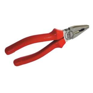BOSS GÜMÜŞ OKSİT KOMBİNE PENSE KIRMIZI İZOLE 180MM