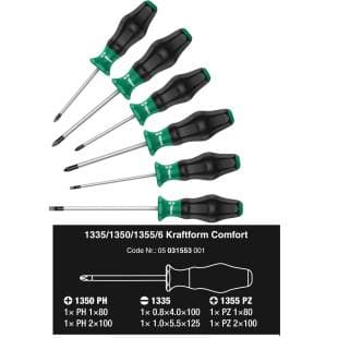 WERA 1335/1350/1355/6 TORNAVİDA SETİ