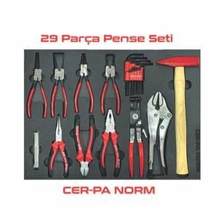 PENSE SETLERİ - TAKIM ARABASI İÇERİĞİ - 29 PCS
