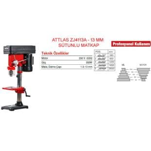 ZJ4113A SÜTUNLU MATKAP 13MM