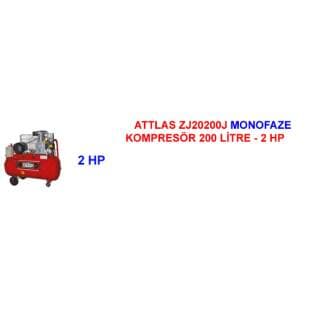 ZJ20200J MONOFAZE KOMPRESÖR 200LT
