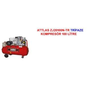 ZJ20100N-TR 2HP TRİFAZE KOMPRESÖR 100LT