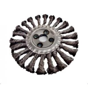 BURGULU DAİRESEL FIRÇA 125MM VİDASIZ GÖBEK:22,2MM