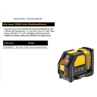 DEWALT ARTI LAZER 10,8V KIRMIZI Lİ-İON