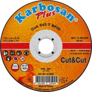 115X1X22 İNOX DÜZ THİNLİNE KESİCİ (CUT&CUT)