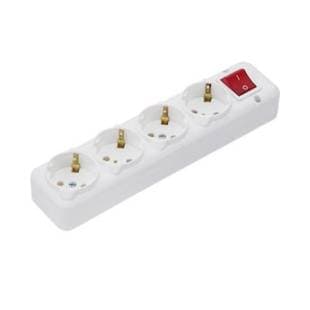 4LÜ ANAHTARLI TOPRAKLI PRİZ KLEMENSLİ