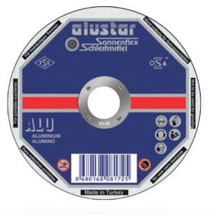 115 X 2,5 X 22 MM BOMBELI KESICI (A 36 R BF ALU) ALUSTAR