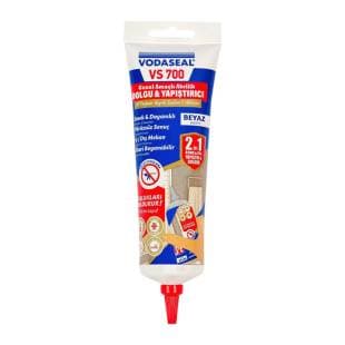 VODASEAL VS 700 TÜP GENEL AMAÇLI YAPIŞTIRICI ve DOLGU - 400 GR - BEYAZ