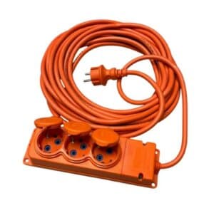 Bylion 3 Lü Kauçuk Seyyar Uzatma Kablosu 10 Metre  3X2.5Mm
