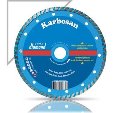 Karbosan Turbo Elmas Kesici 180X2.2X22.23 950320