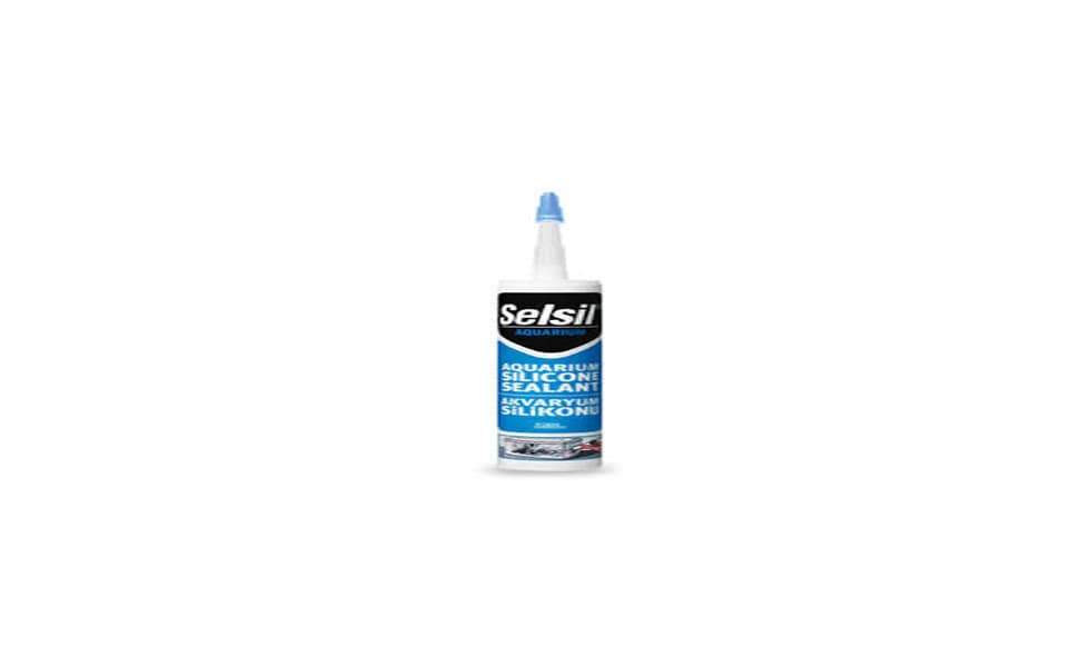 Selsil Akvaryum Silikonu Şeffaf 310 Ml.