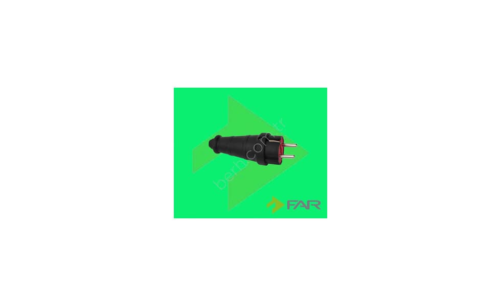 Far Kauçuk Erkek Fiş 1X16