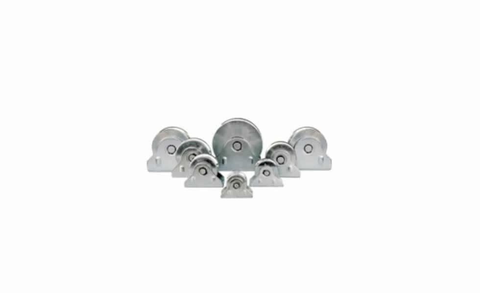Çift Rulmanlı Kancalı Makara 80 Mm V Tipi
