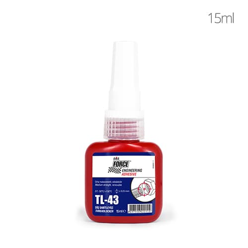 Force TL-43 Civata Sabit. Orta Kuvvet 15 Ml
