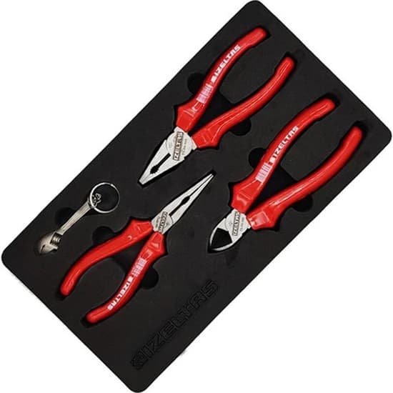 İzeltaş Opak Pense 160mm Set 3 parça