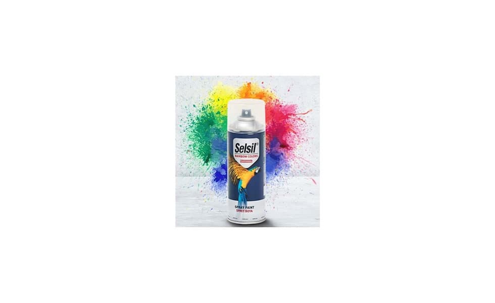 Selsil Sprey Boya 400Ml.Mat Siyah (9005)