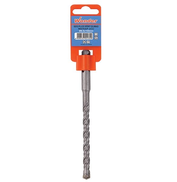 Wonder  Sds Plus Dört Elmas  Matkap Ucu 11X160 Mm