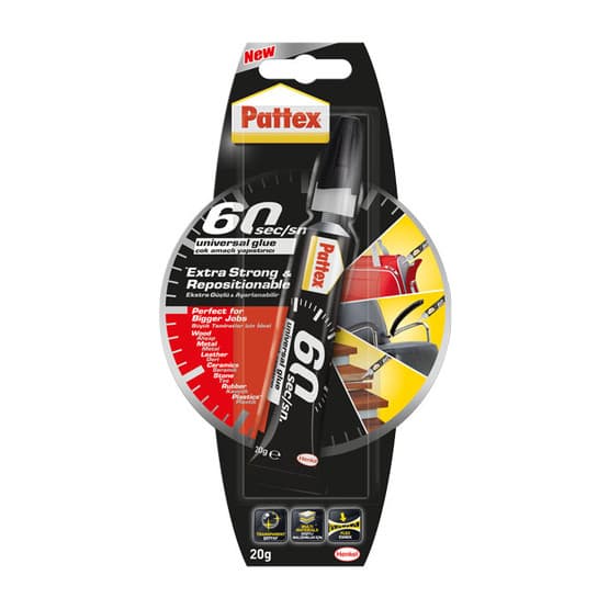 Pattex 60 Saniye Hızlı Yapıştırıcı 20 Gr