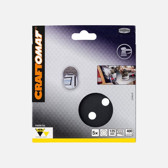 Craftomat Eksantrik Zımpara 125 mm K400 BFCC