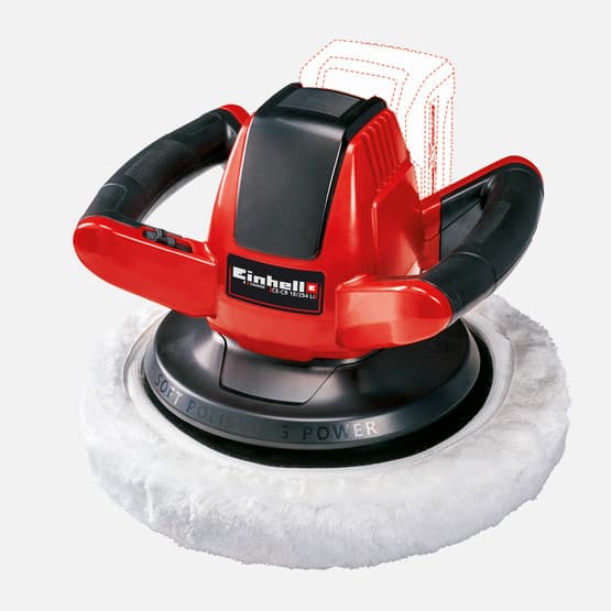 Einhell CE-CB 18/254 180 mm Polisaj Makinesi (Akü ve Şarj Cihazı Dahil Değildir.)