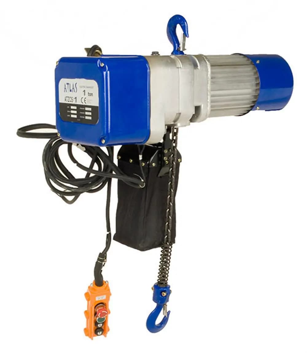 1 TON 12 M ELEKTRİKLİ ZİNCİRLİ VİNÇ ATLAS