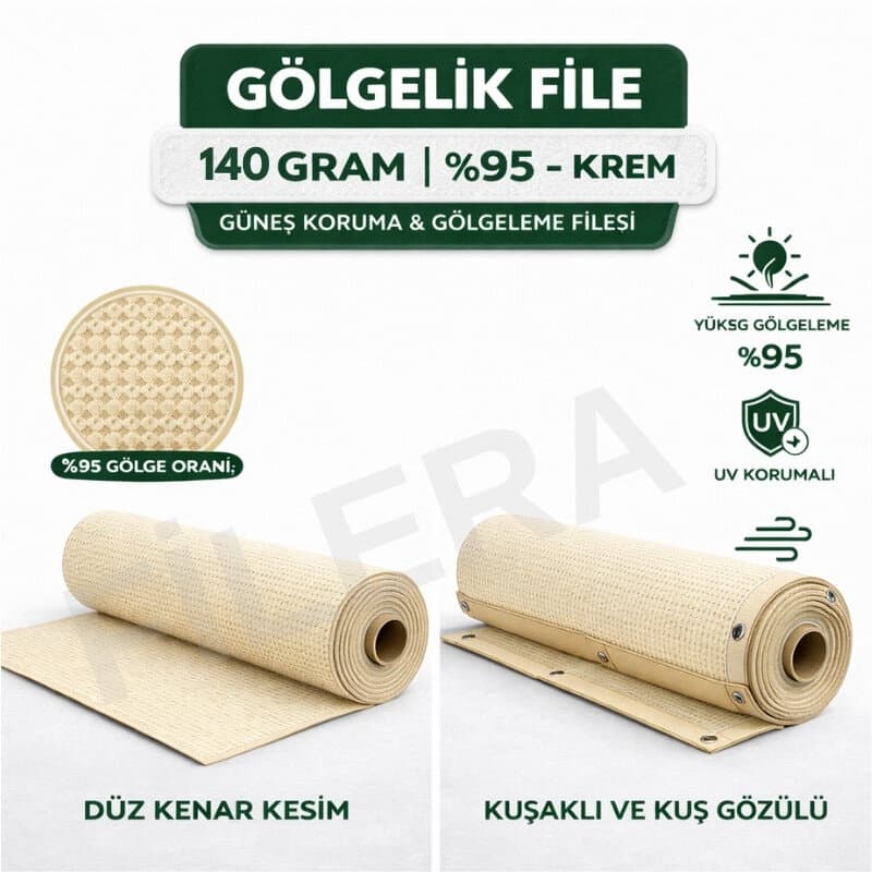 GÖ35K GÖLGELİK %95 3*5 KREM