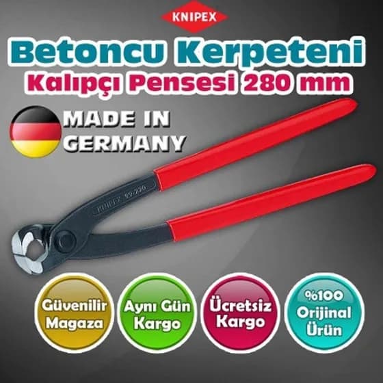 BETONCU KERPETEN 280MM KARTLI