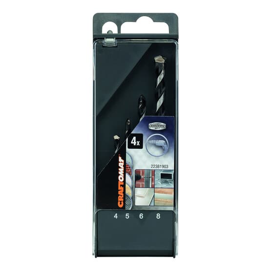 Craftomat Universal Matkap Ucu Set 4-8 mm