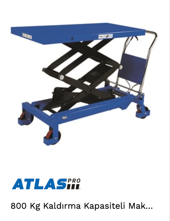 800 KG ÇİFT MAKASLI PLATFORM ATLAS