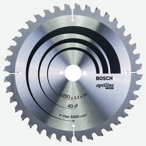 Bosch Daire Testere Bıçağı Opw 250x30 mm 40 D