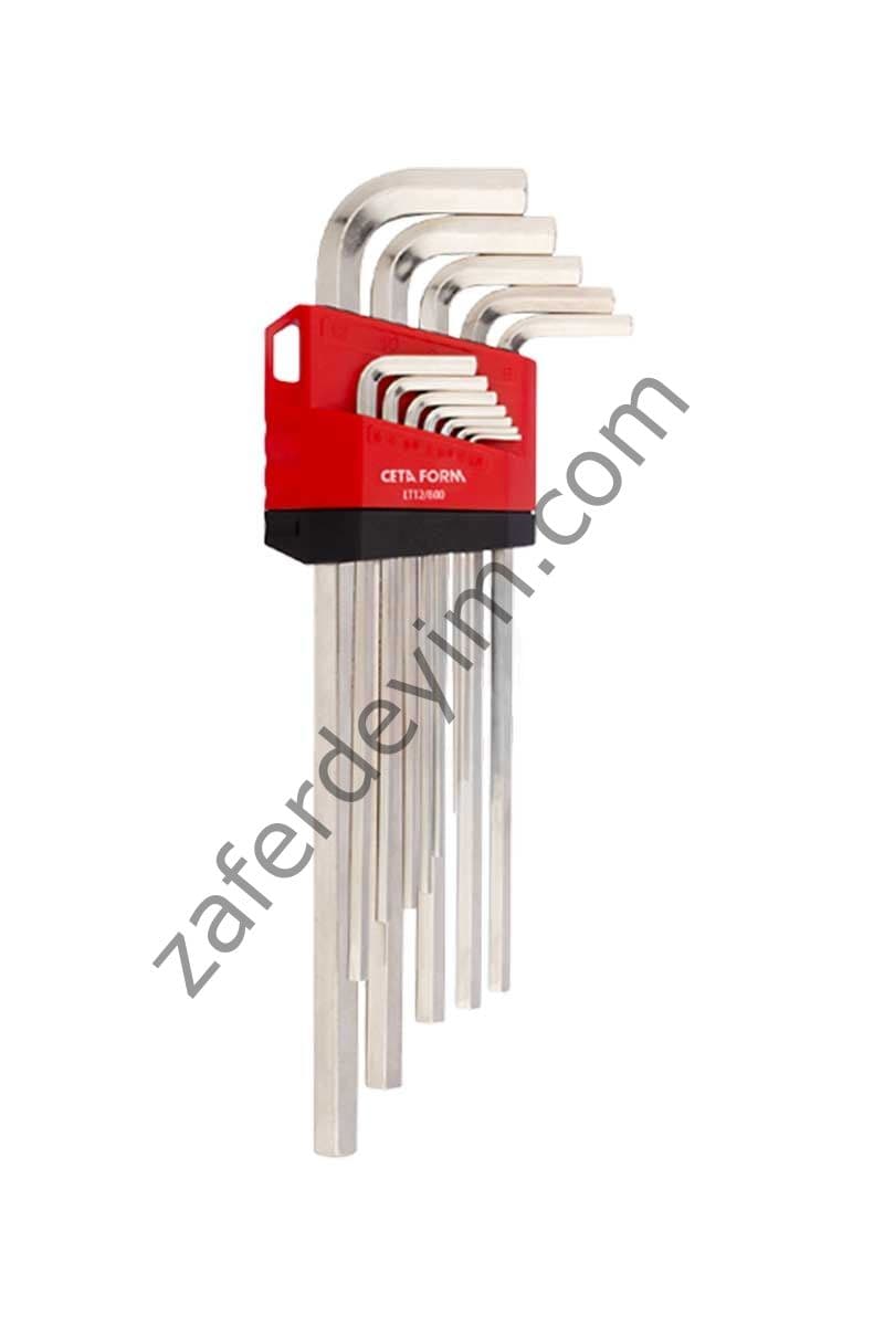 NİKEL KAPLAMALI UZUN ALLEN ANAHTAR 12 MM