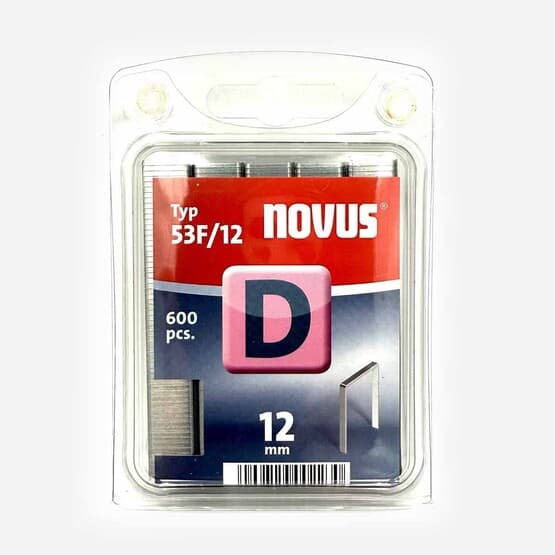 Novus Geniş Zımba Teli 53F/12 galvaniz 600 Adet