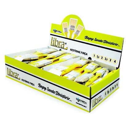 004719 LİBRA STD. KESTİRME FIRÇA SETİ 72 Lİ