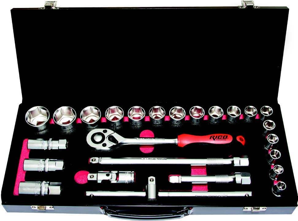 006RC1225 RICO LOKMA TAKIMI 12 KÖŞE 1/2" 25 PARÇA
