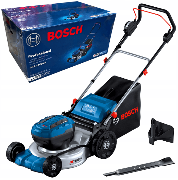 BOSCH GRA 18V2-46 Bİ-TURBO (SOLO) AKÜSÜZ ÇİM BİÇME MAKİNESİ 36V (2 AD PROCORE AKÜ İLE ÇALIŞIR)