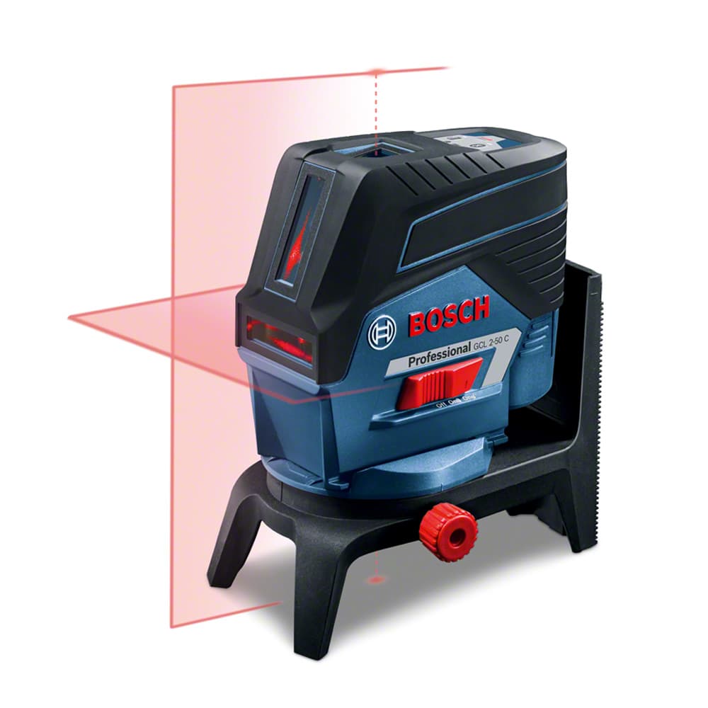 BOSCH GCL2-50 C ÇİZGİ LAZER+ NOKTA DİSTOMAT SEHPALI