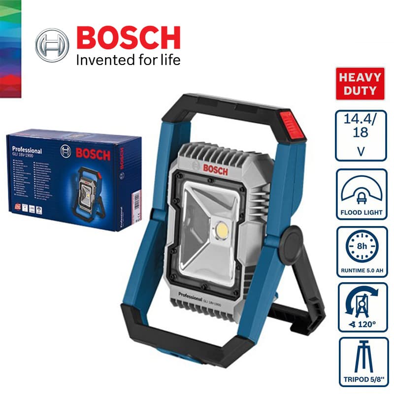 BOSCH GLI 18V-1900 AKÜLÜ LED PROJEKTÖR (SOLO)