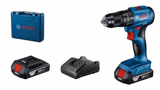 BOSCH GSB 185-LI DARBELİ AKÜLÜ DELME/VİDALAMA KÖMÜRSÜZ 18V 2X2,0 AH