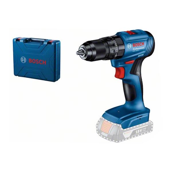 BOSCH GSB 185-LI DARBELİ AKÜLÜ DELME/VİDALAMA KÖMÜRSÜZ 18V AKÜSÜZ (SOLO)