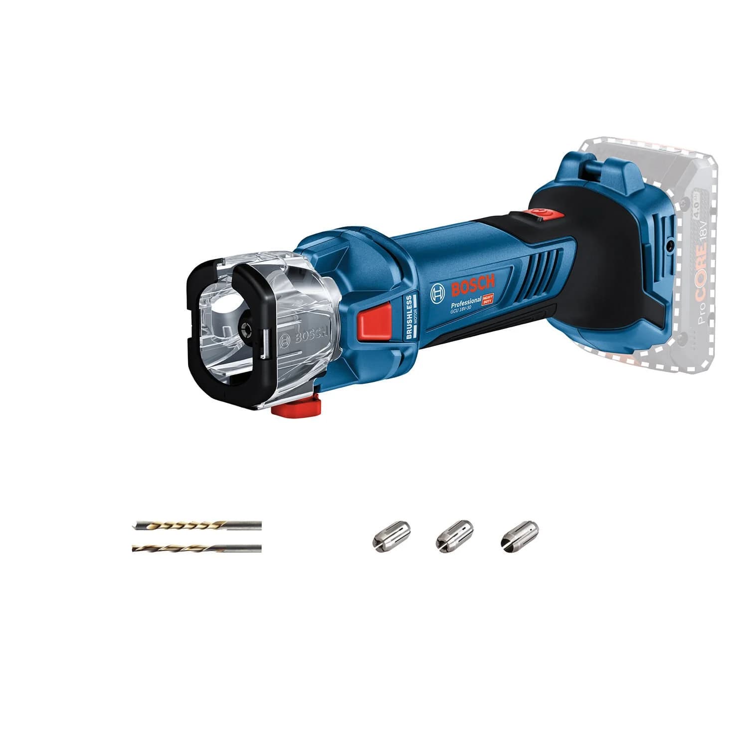 BOSCH GCU 18V-30 AKÜLÜ ALÇIPAN LEVHA KESİCİ AKÜSÜZ (SOLO)