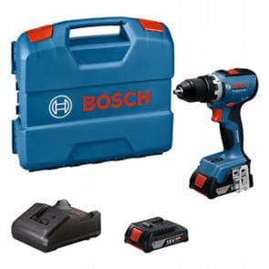 BOSCH GSR 18V-65 AKÜLÜ DARBESİZ MATKAP 18 V 2X2.0 AH 65 NM KÖMÜRSÜZ