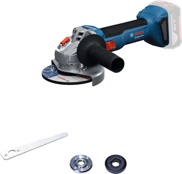 BOSCH GWS 18V-8 AKÜLÜ AVUÇ TAŞLAMA KÖMÜRÜSÜZ 18V 115-125MM AKÜSÜZ (SOLO)