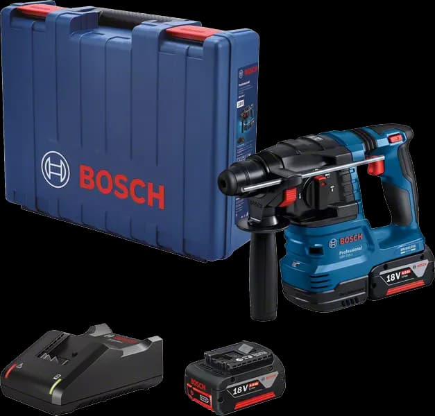 BOSCH GBH 185-LI AKÜLÜ KIRICI DELİCİ KÖMÜRSÜZ 1.9J 18V 2X4.0AH