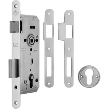 152R4000116 KALE SİLİNDİR KİLİT 152R 40 MM OVAL NİKEL DİLLİ