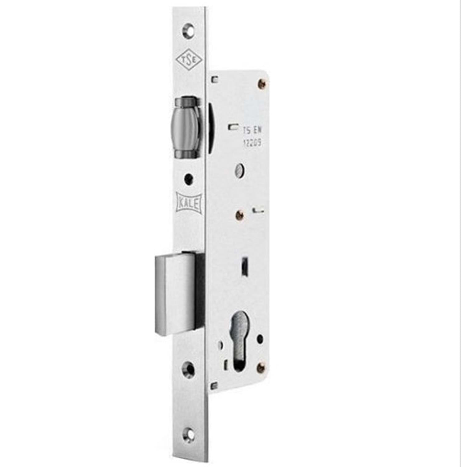 15520000004 KALE SLİNDİRLİ DAİRE KİLİDİ MAKARALI NİKEL 20 MM SİLİNDİRSİZ