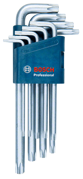 BOSCH PROFESYONEL ALLEN ANAHTAR TAKIMI TORX 9 PARÇA (10-50MM)