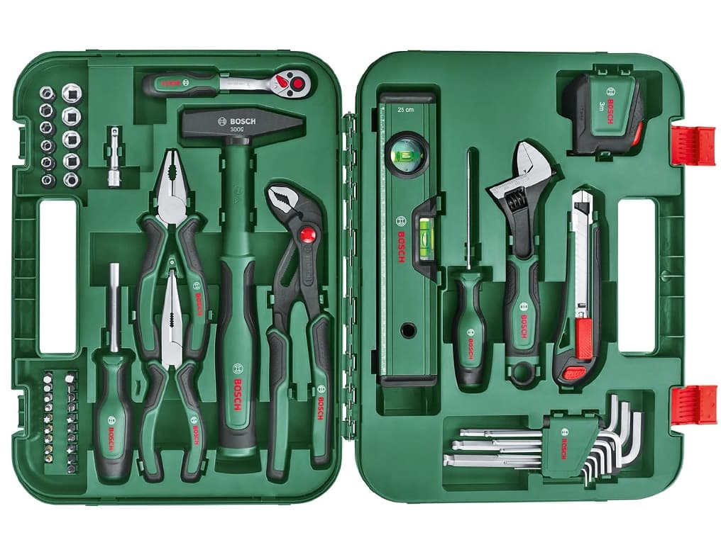 BOSCH YEŞİL SERİ ADVANCED EL ALETİ SETİ (52 PARÇA)