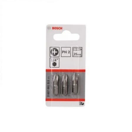 BOSCH BİTS UÇ EXTRAHARD PH2 25 MM 3 LÜ