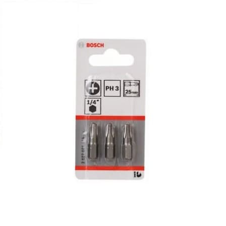 BOSCH BİTS UÇ EXTRAHARD PH3 25 MM 3 LÜ